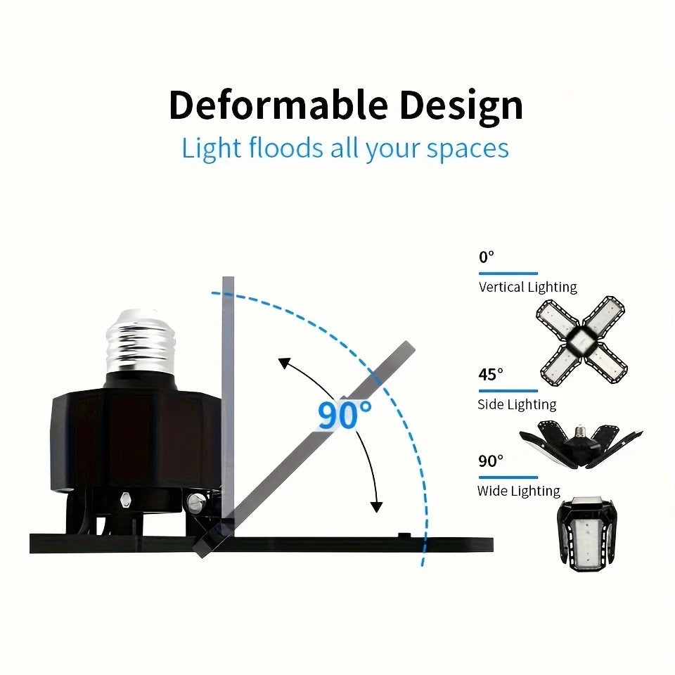 LED-Garagenglühbirnen 45W / 60W / 80W // 10000LM Superhell