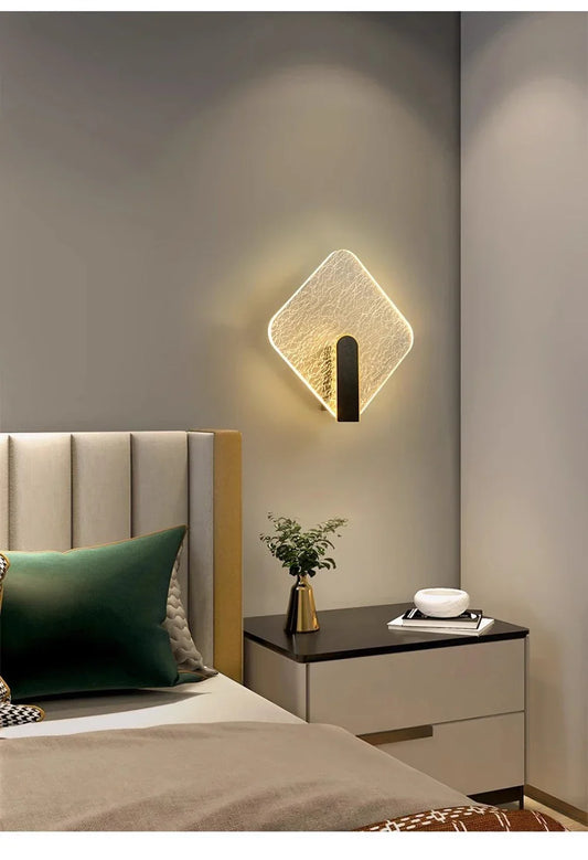 Nordische LED-Wanddekolampe