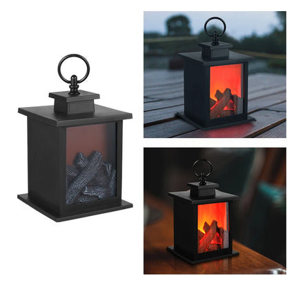 LED-Kaminbeleuchtung, dekorative Tischlampe, Flammenbeleuchtung