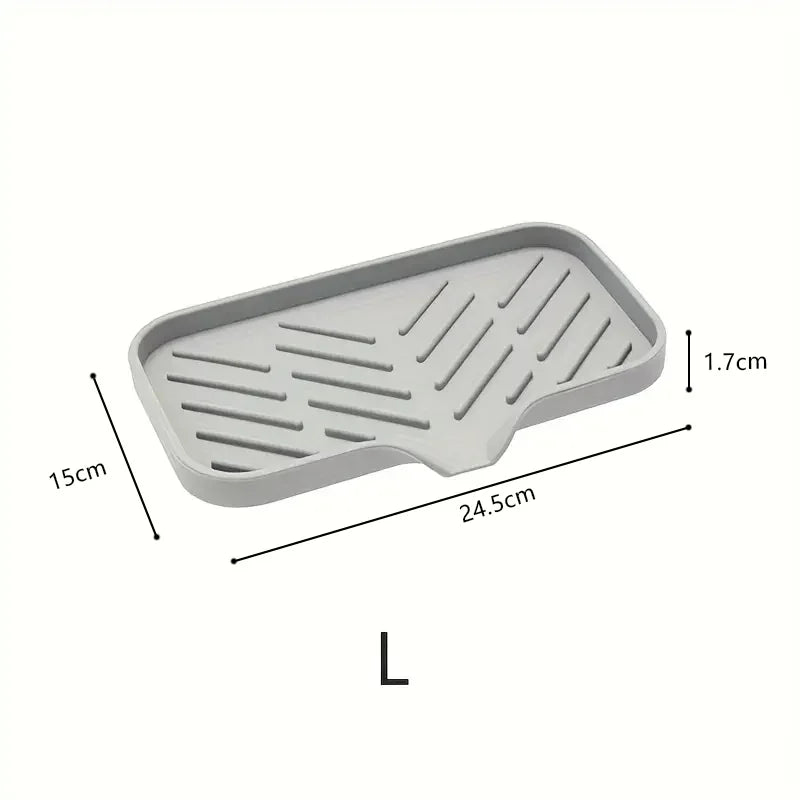 Silikon-Wasserhahnmatte für die Küchenspüle