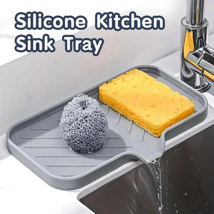 Silikon-Wasserhahnmatte für die Küchenspüle