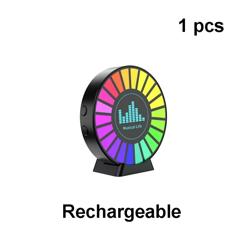 Aromatherapie Magnetic Pickup Lampe Bunte Umgebungs Luft Frischer Runde RGB Lichter Wiederaufladbare