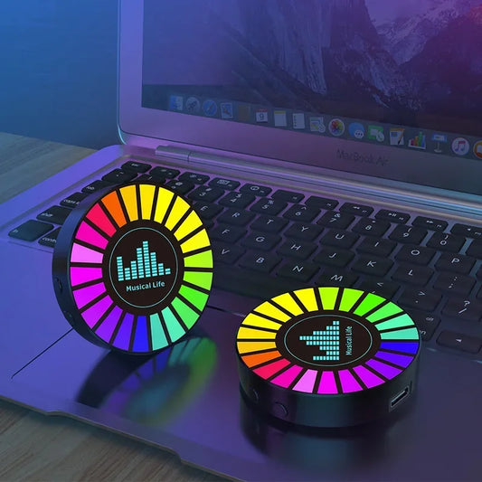 Aromatherapie Magnetic Pickup Lampe Bunte Umgebungs Luft Frischer Runde RGB Lichter Wiederaufladbare