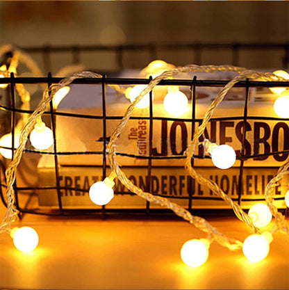 10M Kleine Ball Lichterkette Globe Lichterkette USB/Batterie