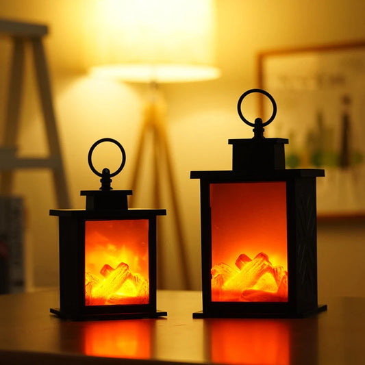 LED-Kaminbeleuchtung, dekorative Tischlampe, Flammenbeleuchtung