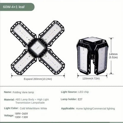 LED-Garagenglühbirnen 45W / 60W / 80W // 10000LM Superhell