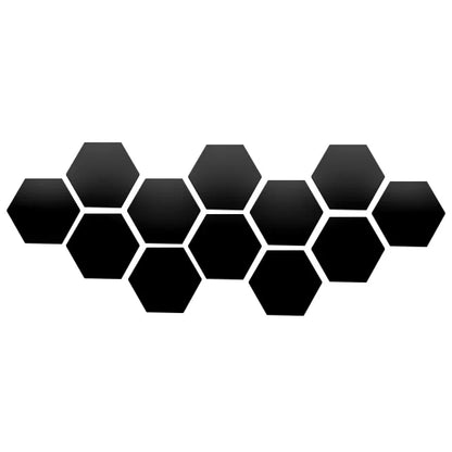 3D Hexagon Spiegel Wandaufkleber TV Hintergrund Wohnzimmer Aufkleber Wanddekor Schlafzimmer Badezimmer Wohnkultur