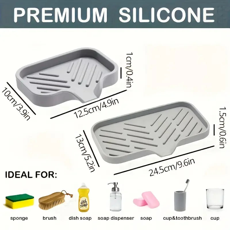 Silikon-Wasserhahnmatte für die Küchenspüle