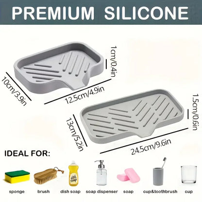 Silikon-Wasserhahnmatte für die Küchenspüle