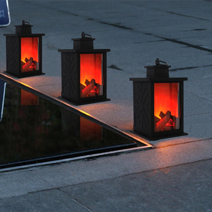 LED-Kaminbeleuchtung, dekorative Tischlampe, Flammenbeleuchtung