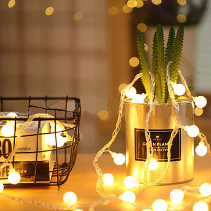 10M Kleine Ball Lichterkette Globe Lichterkette USB/Batterie