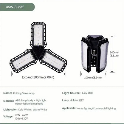LED-Garagenglühbirnen 45W / 60W / 80W // 10000LM Superhell
