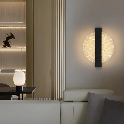 Moderne LED-Wandleuchte
