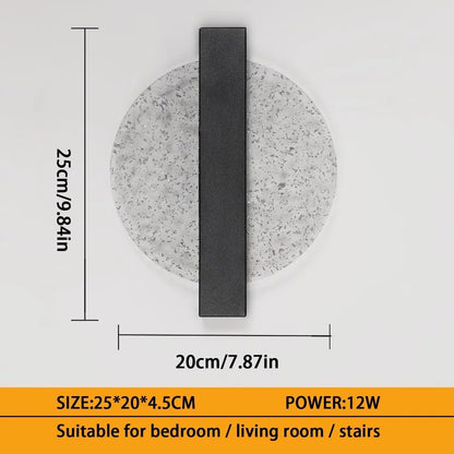 Moderne LED-Wandleuchte